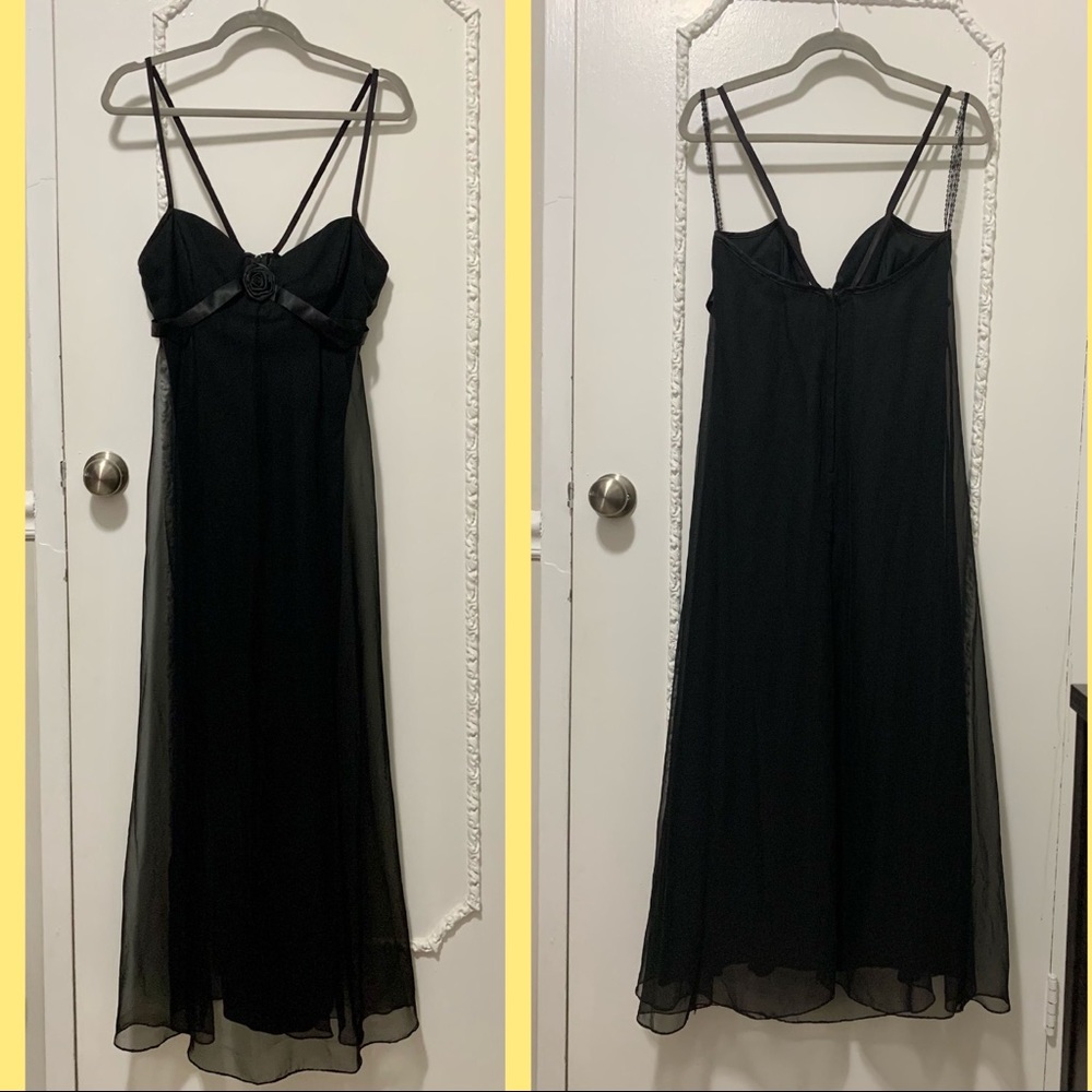 5/$35!  Black ROBERTA formal dress 7/8